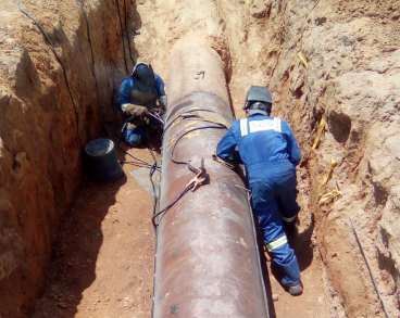 soldadura de tubería